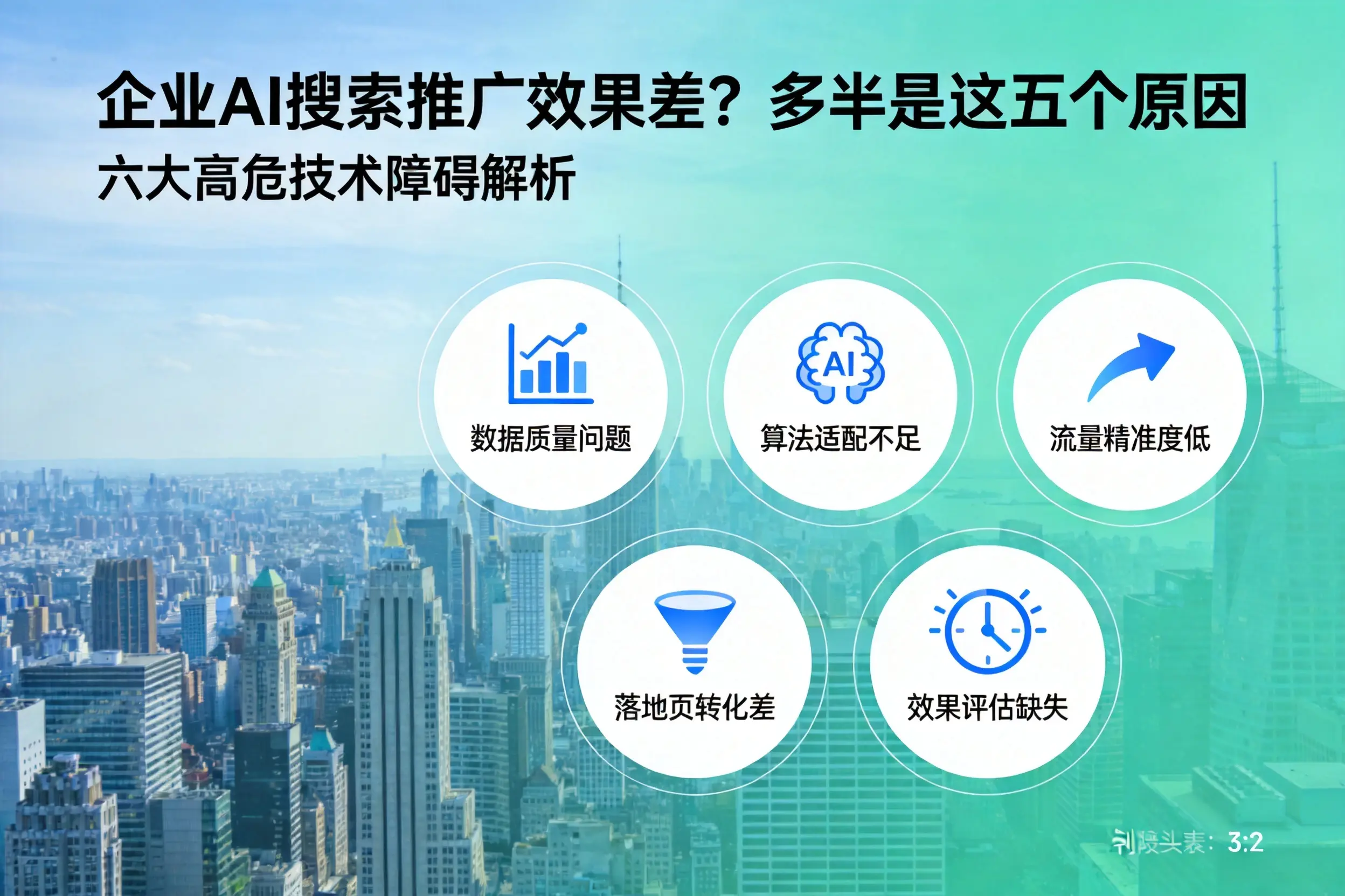 京口企业AI搜索推广效果差？多半是这五个原因